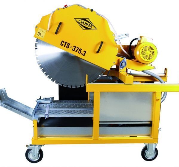 CEDIMA CTS-375.3 - Blocksteinsäge (mit oder ohne Diamantscheibe)