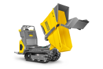 Wacker Neuson DT05e zero emissio Minidumper und Frontkippmulde mit Selbstladeschaufel 500kg Zuladung - Image 2