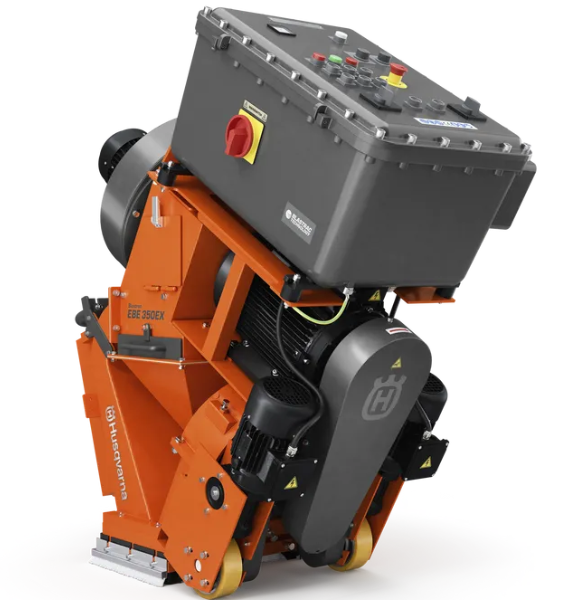BLASTRAC / HUSQVARNA EBE 350EX - Stahlstrahlmaschine