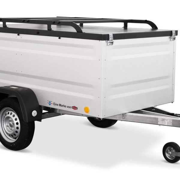 Dachzelt Auto Anhänger 1000kg KT-EB2 - Aluminium Zinkbeschichtung