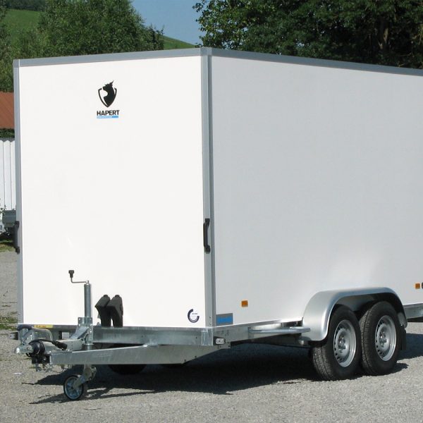 Hapert Sapphire L-2 - 3500 Tieflader-Koffer | 2 Hecktüren | Robuste Konstruktion