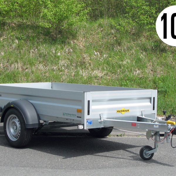 Humbaur HA132513 KV 100 km/h klappbare Vorderwand