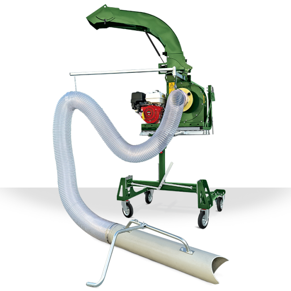 NEGRI Laubsauger T13 / Benzin-Laubsauger mit Bordwandbefestigung und Hubeinrichtung