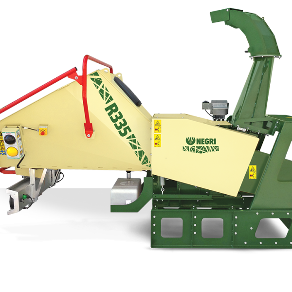 NEGRI Biohäcksler R335 / Häcksler mit Dreipunktaufnahme CAT. 1 / 2 für Traktor