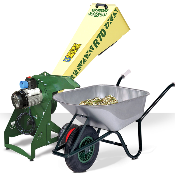 NEGRI Biohäcksler R70 / Elektro-Häcksler