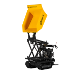 LUMAG MD500HPROHT Minidumper Hochkipper mit Frontkippmulde 500 kg Zuladung