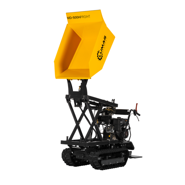 LUMAG MD500HPROHT Minidumper Hochkipper mit Frontkippmulde 500 kg Zuladung