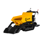 LUMAG MD500HPROS Minidumper mit Frontkippmulde und Selbstladeschaufel 500 kg Zuladung - Image 2