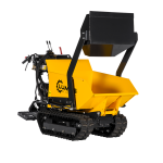 LUMAG MD500HPROS Minidumper mit Frontkippmulde und Selbstladeschaufel 500 kg Zuladung