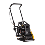 LUMAG VP 60 - Rüttelplatte vorlaufend mit 58 kg inkl. Transportfahrwerk und Gummimatte - Image 2