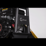 LUMAG VP 60 - Rüttelplatte vorlaufend mit 58 kg inkl. Transportfahrwerk und Gummimatte - Image 4